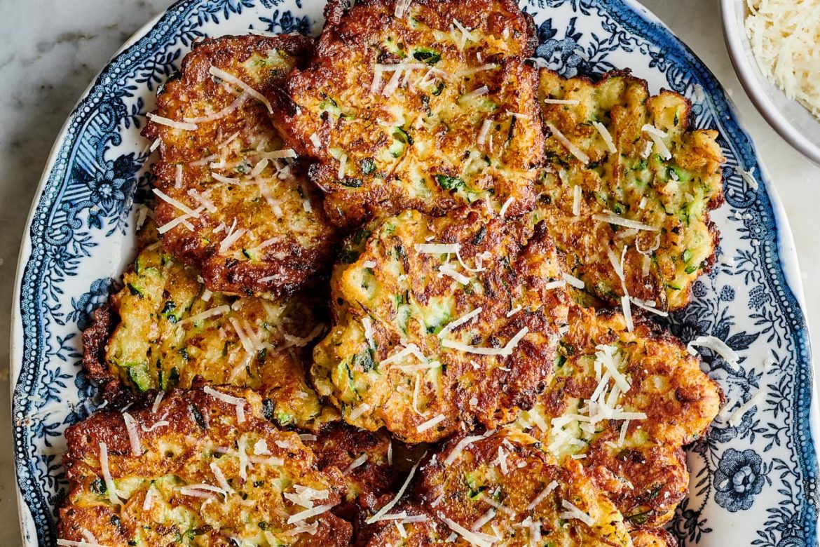 Easy, Cheesy Zucchini Fritters Are an Italian Summer Staple