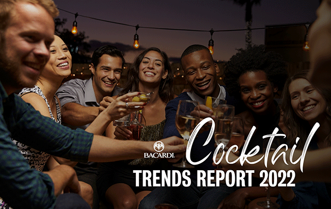 Bacardi: top five cocktail trends in 2022