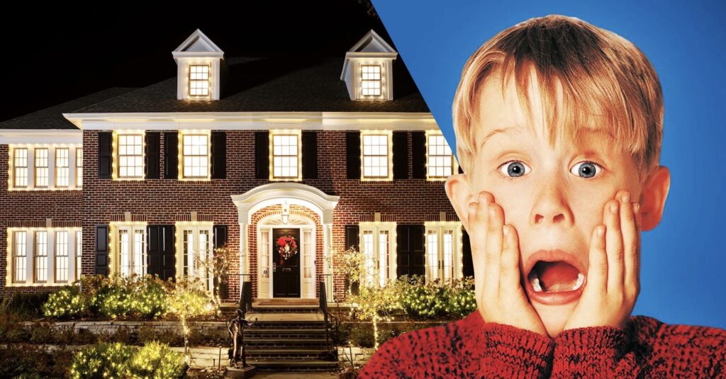 Home Alone House for rent on Airbnb, home invasion hopefully not included