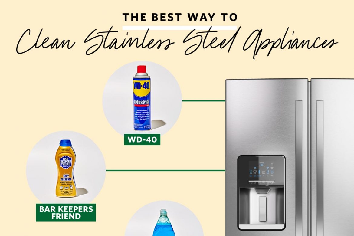 We Tried 5 Methods to Clean Stainless Steel Kitchen Appliances — And the Winner Is Ridiculously Effective